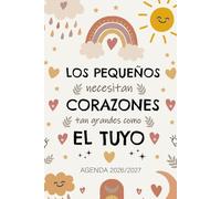 Agenda Profesora 2026 2027 A5: Regalo para maestra de infantil