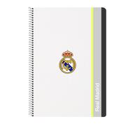 Agenda Real Madrid C.F. Bianco A4 80 Pagine