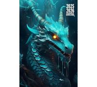 Agenda Scolaire 2025-2026 animaux: Gérez votre temps avec efficacité et atteignez vos objectifs académiques en toute simplicité grâce à notre Planificateur Quotidien au format A5 Couverture dragon