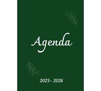 Agenda scolaire 2025-2026 avec suivi émotionnel - édition verte: L'agenda pour ne plus rien oublier