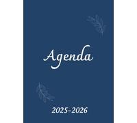 Agenda scolaire 2025 - 2026 avec suivi émotionnel et objectifs: parfait pour réussir son année, gérer son stress et définir ses objectifs