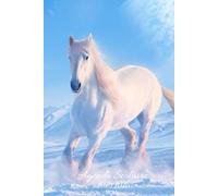 AGENDA SCOLAIRE 2025-2026 CHEVAL BLANC: Pour les passionnés de chevaux - Planificateur Journalier de aout à juillet | Collège, Lycée pour Fille et Garçon | Format a5