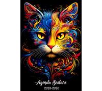 Agenda Scolaire 2025 2026 Fille Garcon Chat Mignonne: Souple Pratique avec Beaucoup d'espace pour noter de Septembre à Juillet pour Etudiant de Primaire, Collège, Lycé, CP, CE1, CM1 et CM2