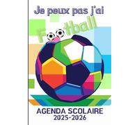 AGENDA SCOLAIRE 2025-2026 FOOTBALL: Pour les sportifs et les passionnés de foot :2 jours par page | FORMAT A5 pour une rentrée scolaire organisée