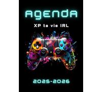 Agenda Scolaire 2025 2026 Gamer: 1 Jour par Page | Format A5 | Primaire, Collège, Lycée | de Septembre 2025 à Juillet 2026 | Jeux vidéo Gaming eSport