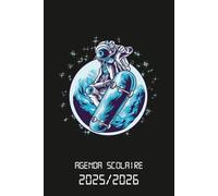 Agenda Scolaire 2025/2026 Gamer Astronaut: Planificateur Bi-journalier deux jours par page | Organisateur de Sept 2025 à Juil 2026 | Pour Garçons de Primaire, Collège, et Lycée | Thème Gaming & geek