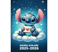 Agenda Scolaire 2025 2026: Journal Quotidien A5 | Garçons & Filles | Primaire, Collège, Lycée | Motifs de Dessin Enfant