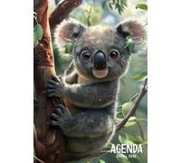 Agenda Scolaire 2025 2026: Koala Kawaii | Organisateur et Planificateur Journalier | 1 Jour Par Page | Primaire, Collège ,Lycée | Fille et garçon