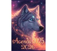 AGENDA SCOLAIRE: 2025-2026 LOUP: Pour une année scolaire organisée | 1 jours par page , filles et garçons Broché