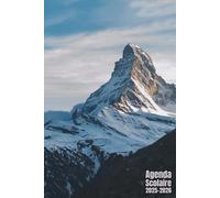 Agenda scolaire 2025 2026 Montagne: Organisateur Scolaire , Une semaine sur 2 pages , Primaire, Collège, Lycée pour Fille et Garçon , Enfant , Adulte