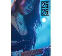 Agenda Scolaire 2025-2026: Musique K-Pop | Journalier (une page par jour) | 12x17 cm | Format standard | Collège et lycée | Sept 2025 - juil 2026 | Ado fille | Corée, Korean Pop, KPop