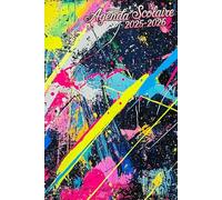 Agenda Scolaire 2025 - 2026: Organisateur hebdomadaire | De septembre 2025 à juillet 2026 | Pour les garçons et les filles de l'école primaire, du ... jours par page | Du lundi au samedi | A5.