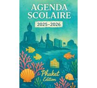 Agenda Scolaire 2025 2026: Organisateur Scolaire pour Garçons et Filles - De Septembre à Août | Une année pleine de projets, de défis et de fun - Rentrée 2025-2026
