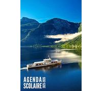Agenda Scolaire 2025 2026: Paysage - Journalier 1 Jour par Page Pour Filles et Garçons en Primaire, Collège, CP, CE1, CE2, CM1, CM2 | De Septembre 2025 à Juillet 2026