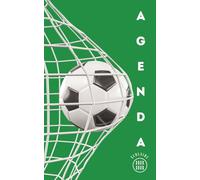 Agenda Scolaire 2025 2026: Planificateur journalier 1 Jour Par Page Pour fille et garcon - De Septembre 25 à Juillet 26 - Fourniture scolaire cm1 cm2 lycée colege etudiant - Couverture Foot