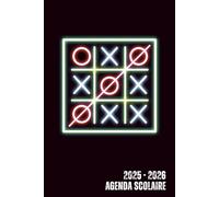 Agenda Scolaire 2025-2026: Planificateur Semainier de Septembre 2025 à Août 2026 - 1 Semaine sur 2 pages || 12 Mois Calendrier Organisateur pour ... et Lycée || Petit Format A5 - Français