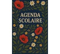 Agenda Scolaire 2025-2026 - Planner Étudiant Français avec Thème Nature, Arbres et Roses, Organisation Complète pour l’Année Scolaire