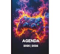Agenda Scolaire 2025-2026 - Pour Filles et Garçons | Format A5 Pratique | Primaire, Collège, Lycée | Planifiez Facilement Toute l’Année