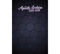 Agenda Scolaire 2025 2026: Pour les filles et les garçons, Page par jour, De Septembre 25 À Juillet 26 Pour Etudiant De Primaire, Collège, Lycée, A5, L'édition française.