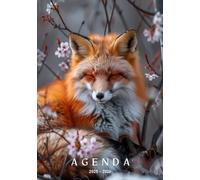 Agenda Scolaire 2025-2026: Renard | Planificateur scolaire journalier | Un jour par page | Format A5