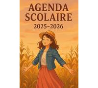 Agenda Scolaire 2025-2026 | Rêverie d’Automne dans les Champs Dorés