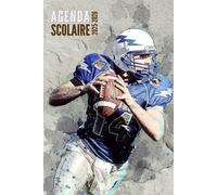 Agenda Scolaire 2025 2026: Rugby - Journalier 1 Jour par Page Pour Filles et Garçons en Primaire, Collège, CP, CE1, CE2, CM1, CM2 | De Septembre 2025 à Juillet 2026