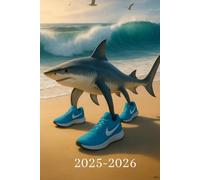 Agenda scolaire 2025-2026 - Tralalero Tralala | Pour Collégiens et Lycéens | Italian brainrot | Humour / Même | Août 2025 à Août 2026