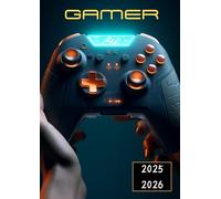 Agenda Scolaire 2025-2026 - Une Page par Jour - Compact 12x17 cm - gamer - Maîtrisez votre emploi du temps avec cet agenda -: Planificateur journalier ... ados | Format pratique avec couverture souple