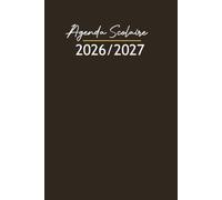 Agenda Scolaire 2026/2027: 2 jours par page - de septembre à juillet | Idéal pour les élèves du primaire, du collège et du lycée | Format A5 (15x21 cm).
