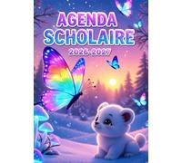 Agenda Scolaire 2026-2027: Découvrez la Nouvelle Année et Allez Plus Loin | Format A5 | Primaire - Collège - Lycée | Pour Filles et Garçons |