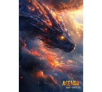 Agenda Scolaire 2026 2027 Dragon: Journalier - 2 Jours Par Page | Primaire, Collège, Lycée, Etudiant | Français