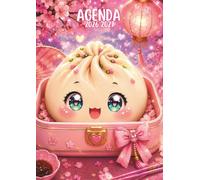 agenda scolaire 2026 2027 Dumpling: Bao, Kawaii, Cute, Girly | Une page par jour, Journalier | De Septembre à Juillet | Pour Ecole Primaire, Collège, ... cm | Pour les Fans de Kawaii, Manga Animé