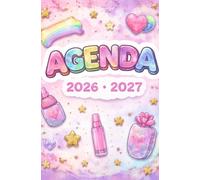 Agenda Scolaire 2026-2027: Girly | Bi-Journalier | 13x20 cm | Format optimisé | 140 pages | mi-août 2026 - juillet 2027 | Français | Adapté à tous les niveaux | Pas cher