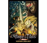 Agenda scolaire 2026-2027 L'Attaque des Titans: 2026-2027
