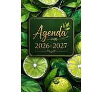 Agenda Scolaire 2026-2027: Lime | Bi-Journalier | 13x20 cm | Format optimisé | 140 pages | mi-août 2026 - juillet 2027 | Français | Adapté à tous les niveaux | Pas cher