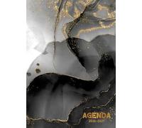 Agenda Scolaire 2026-2027: Planificateur Journalier 1 Jour par Page - Pour Étudiants Collège, Lycée | Couverture Marbre Noir