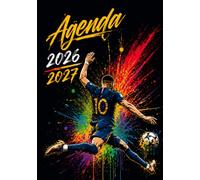 Agenda Scolaire 2026-2027 - Pour Filles et Garçons | Format A5 Pratique | Primaire, Collège, Lycée | Planifiez Facilement Toute l’Année