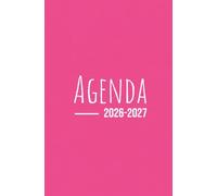 Agenda Scolaire 2026-2027: Rose | Bi-Journalier | 13x20 cm | Format optimisé | 140 pages | mi-août 2026 - juillet 2027 | Français | Adapté à tous les niveaux | Pas cher