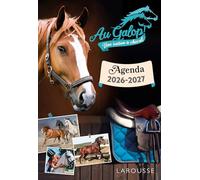 Agenda scolaire Au galop ! Une saison à cheval