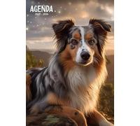 AGENDA SCOLAIRE: Chien Berger Australien | Organisateur et Planificateur Journalier | 1 Jour Par Page | Garçon, Fille