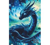 Agenda Scolaire Dragon: Un Jour par Page, Journalier | 12x17 cm, Format Standard | Organisateur, Planificateur Scolaire, Collège, 6eme, 5eme, 4eme, ... Animé, Manga, Fleur de lotus Fantasy