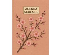 Agenda Scolaire Élégance & Harmonie 2025-2026 - Vision, Objectifs et Gratitude : Planification Annuelle, Mensuelle et Hebdomadaire, Tableau de Vision, Journal de Gratitude, Suivi des Habitudes, Suivi des Études et Résultats, Pages de Notes