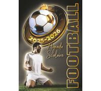 Agenda scolaire FOOT 2025 2026 Journalier 1 jour par page Petit format 12x17 Garçon passionné de football: Primaire, collège, lycée, étudiant - 1 page/jour - Original - Ado fan de foot