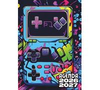 Agenda Scolaire Gamer: Journalier, une page par jour, en français, univers gaming moderne pour enfants et adolescents passionnés de jeux vidéo