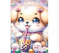 Agenda Scolaire: Kawaii Chien, Chiot | Journalier, une Page par Jour | Format Standard, 12 x 17 cm | Pour Ecole Elémentaire, CP, CE1, CE2, CM1, CM2, ... | Couverture Souple | Pour Enfant, fille, Ado