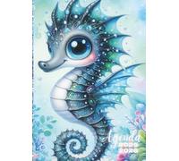 Agenda Scolaire Kawaii Hippocampe: Journalier, un Jour par Page | De Septembre à Juillet | 12x17 cm, Format Standard | Ecole Primaire CP CE1 CE2 CM1 ... Pour Enfants, Filles, Cheval de Mer, Animaux