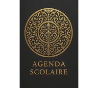 Agenda Scolaire - L’Art Doré, Harmonie Classique et Élégance Suprême