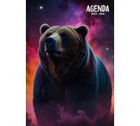 Agenda Scolaire Ours: Planificateur scolaire journalier | Un jour par page | Format A5
