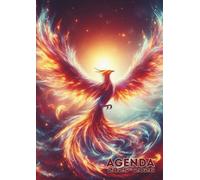Agenda Scolaire Phoenix: Un Jour par Page, Journalier | 12x17 cm, Format Standard | De Septembre à Juillet | Organisateur et Planificateur Journalier ... Fille, Adolescent | Phenix, Oiseau de Feu