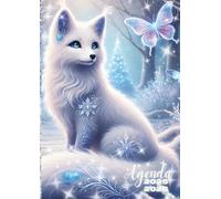 Agenda Scolaire Renard: Journalier, un Jour par Page | 12x17 cm, Format Standard | De Septembre à Juillet | Ecole Primaire, Collège, Lycée | 280 Pages ... adolescent | Chien, Loup, Renard blanc